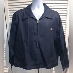 Dickies blue work jacket with collar new with tags Men’s XL